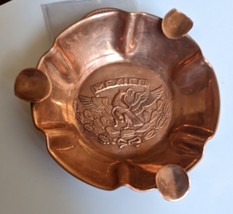 Antique Mexican Copper Ashtray The Eastern Imperial Eagle - £11.54 GBP