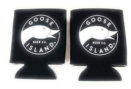 Goose Island Beer Co 12oz Can Coolie Cooler 2 Pack - £7.89 GBP
