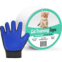 ELK Anti-Scratch Cat Training Tape and Pet Grooming Glove - Pet and Kid ... - £15.92 GBP