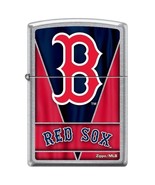 Zippo Lighter  Boston Red Sox&quot; Lighter, Street Chrome - £26.05 GBP