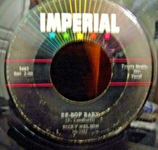 Ricky Nelson-Be Bop Baby / Have I Told You Lately That I Love You-45rpm-1957-VG+ - £6.33 GBP