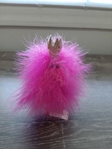 (1) Easter Chick Pink Feathery with gold crown. Crown has some damage. - £10.68 GBP