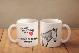 Namib Desert Horse - mug with a horse and description:&quot;Good morning and ... - £11.98 GBP