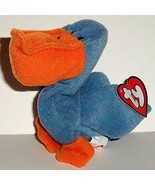 Scoop The Pelican #8 McDonald&#39;s Ty Teenie Beanie Baby 1998 Happy Meal MW... - £3.72 GBP