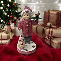 Margaret Haire Little Timmy Tannenbaum Christmas Figurine Holiday Folk a... - $25.74