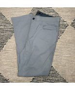 Tahari Men’s Tech Pants Gray Size 34x30 Lightweight Stretch Travel Chino... - €20,88 EUR