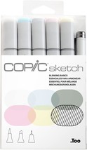 Blending Basics, Copic Sketch, Alcohol-Based Markers, 5 Pieces + Multiliner Pen - £37.78 GBP