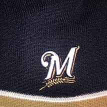 Milwaukee Brewers Winter Cap Major League High Quality Classic Skull Cap B EAN Ie - £16.73 GBP