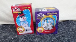 Disney Mcdonalds 101 Dalmations Snow Domes 1996 Complete LOT OF 2 New In... - $14.99