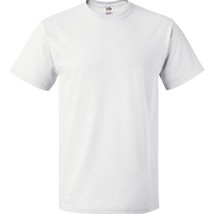 3PKS)Fruit of the Loom Adult Men Women Solid Short Sleeve Crew N T Shirt [White] - £11.98 GBP