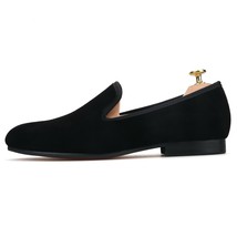 Merlutti Plain Black Suede Loafers - £131.57 GBP+