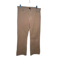 J. Crew Slim Demi Boot Cut Pants Corduroy Tan Khaki Women Sz 31 Preppy B... - $22.81
