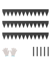 VEVOR Steel Landscape Edging, 3 Packs 40 x 6 in Rust-Resistant Landscape... - $507.91 MXN
