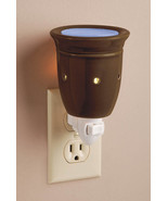 Ceramic Plug In Wax Melter Brown - £27.86 GBP