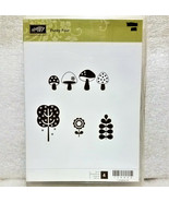 Funky Four 4 Rubber Stamps by Stampin Up - $7.99