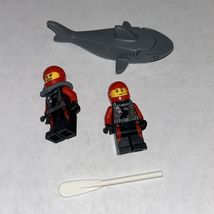 Lego Female Scuba Diver Minifig Lot figure town city deep sea explorers ... - $11.59