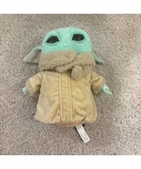 Star Wars Grogu Baby Yoda Plush Toy 8&quot; Stuffed Doll Bean Bottom - $14.00
