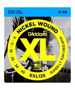 D&#39;Addario EXL125 Super Light Top/Reg Electric Strings - £20.39 GBP