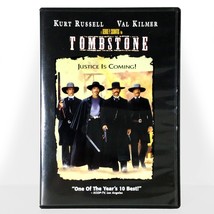 Tombstone (DVD, 1993, Widescreen) Like New !    Kurt Russell   Val Kilmer - £6.85 GBP