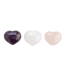 Gemstone Crystal Heart - $20.88 CAD