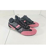 Women Size 10 Pro Keds Suede Sneakers Black Pink MH02878 J3 CH25 - $570.99 MXN