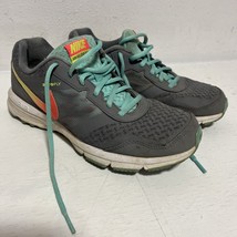 Women&#39;s Nike Air Relentless 4 Aeroply Running Shoes Gray Turquoise Size 8 - £19.27 GBP