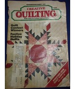 Vintage Creative Quilting 10 Patterns November/December 1988 - $2.99