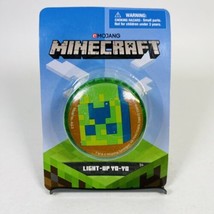 Mojang Minecraft Creeper Light-Up Yo-Yo Green Orange New Factory Sealed Toy - £9.56 GBP