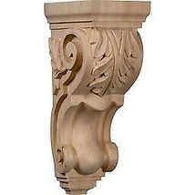 5 in. W x 7 in. D x 14 in. H Large Traditional Acanthus Corbel, Walnut,  - £229.63 GBP