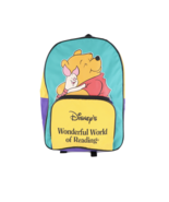 Vintage 90s Disney Winnie the Pooh Spell Out Color Block Mini Backpack B... - £46.56 GBP