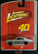 Johnny Lightning 40 Years 1970 Chevrolet Chevelle SS Silver - £7.85 GBP