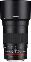 Rokinon 135mm F2.0 ED UMC Telephoto Lens for Canon Digital SLR Cameras - $776.99