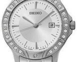 NEW* Seiko SUR853 Silver-Tone Stainless Steel Women&#39;s Watch - £75.64 GBP