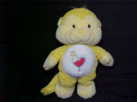 13&quot; Playful Heart Monkey Care Bear Plush Toy Play Along 2004 Nice - £46.92 GBP