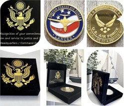 U S AIR FORCE B-1B Lancer Challenge Coin USA AF - £21.95 GBP