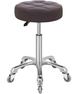 KARRIE Swivel Stool Chair Adjustable Height Heavy Duty Hydraulic Rolling... - $1,881.48 MXN