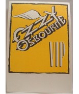 BLACK SABBATH / OZZY OSBOURNE - VINTAGE ORIGINAL CLOTH CONCERT BACKSTAGE... - €8,61 EUR