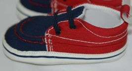 Baby Brand Red White Blue 309067 Pre Walker Infant Shoes 12 to 18 Months image 3