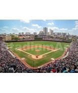Chicago Cubs Wrigley Field MLB Baseball Field Photograph Stadium Park Ph... - $34.57 CAD+