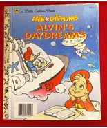 Alvin &amp; The Chipmunks Daydreams #107-73 A Little Golden Book &quot;1st&quot; Editi... - $9.90