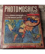 Photomosaics Earth 1000-piece Puzzle Robert Silvers - Sealed New - £13.30 GBP