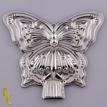 Reed &amp; Barton Sterling Silver Butterfly Whistle Pendant - £284.81 GBP