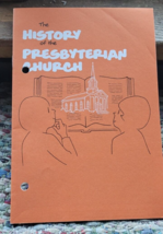 The History of the Presbyterian Church Religion Booklet  Collectible Edu... - £7.84 GBP