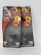 Rubie&#39;s - Creepy Skin - 3D Effect - Costume Accessory - Water Washable - 2 pack - £7.10 GBP