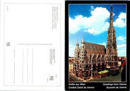 Austria Vienna St. Stephen&#39;s Cathedral Roman Catholic Archdiocese VTG Postcard - £7.48 GBP