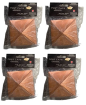 Waddell 230 Pyramid Post Cap, 4&quot; x 4&quot;, Prefinished Brown Copper (4-Pack) - $658.72 MXN
