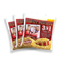 FunTime FT2524 2.5-Ounce 3-in-1 Popcorn Portion Movie Pouch Kit - 24pk - $56.99