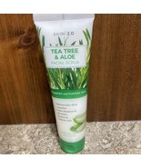 SKIN 2.0 Tea Tree &amp; Aloe Facial Scrub Detoxifies &amp; Purifies Skin K-Beaut... - $9.99