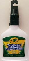 Crayola Washable Glue Dries Clear Washable Nontoxic, 4 Ounce/Bottle - £2.38 GBP