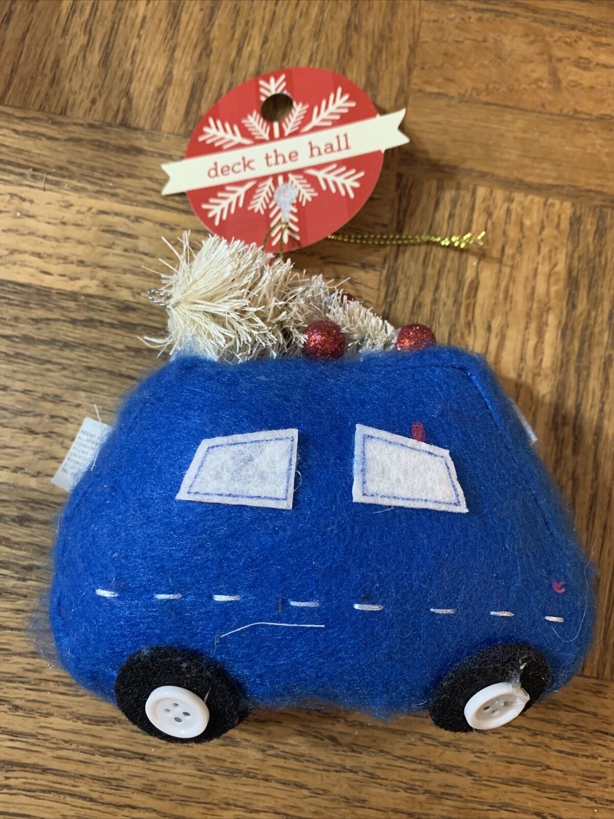 Deck The Hall Christmas Ornament - $7.47
